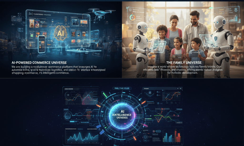 AI Universe Global Main Concept